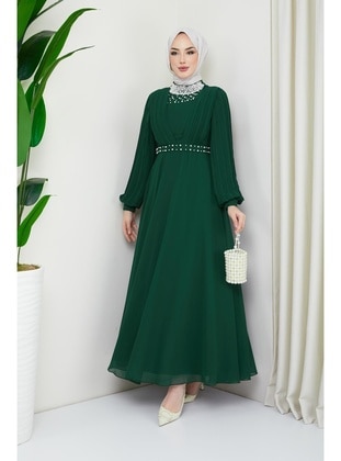 Emerald - Modest Evening Dress - Hakimoda