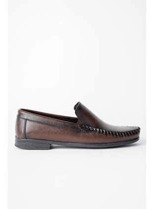 بني - حذاء كاجوال - أحذية للرجال - Muggo