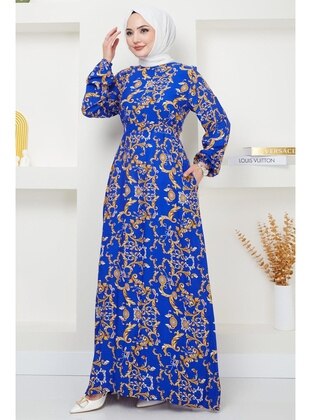 Saxe Blue - Modest Dress - Hafsa Mina