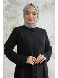 Black - Unlined - Abaya