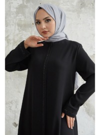 Black - Unlined - Abaya