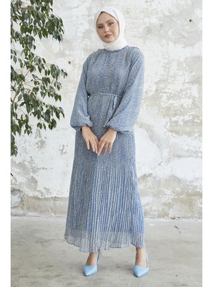 Indigo - Fully Lined - Modest Dress - InStyle