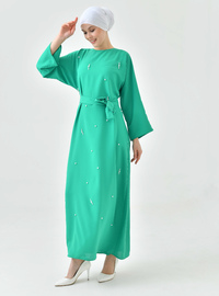 Robe Modeste Vert