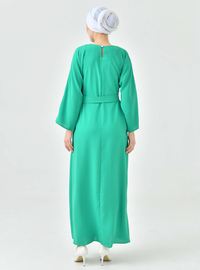 Robe Modeste Vert