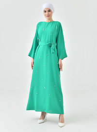 Robe Modeste Vert