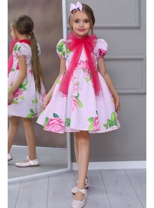 Pink - Girls` Dress - Riccotarz