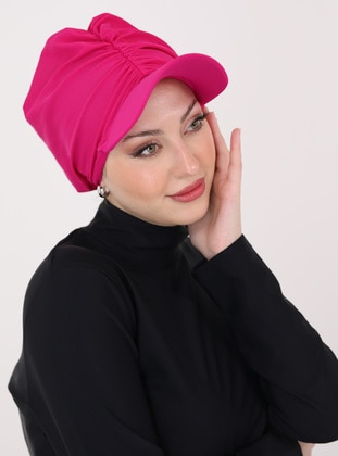 Fuchsia - Swim Hijab - Ns Tasarım