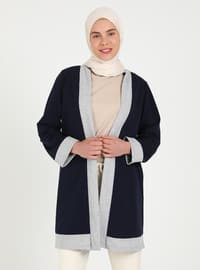 Navy Blue - Kimono