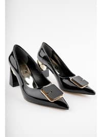 Black Patent Leather - High Heel - Heels
