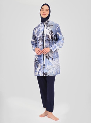 Navy Blue - Burkini - Alfasa