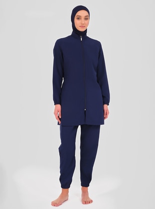 Navy Blue - Burkini - Alfasa