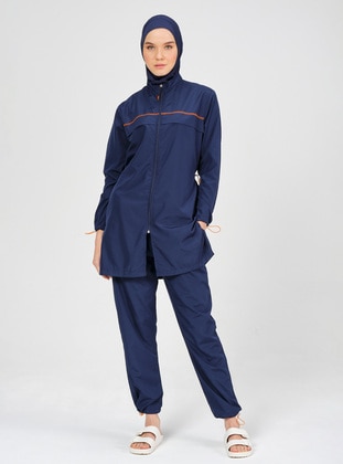 Navy Blue - Burkini - Alfasa