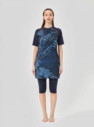 Navy Blue - Burkini - Alfasa