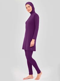 Burkini Badeanzug Violett