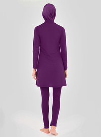 Burkini Badeanzug Violett