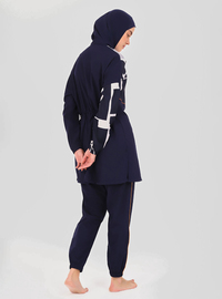 Marineblau Burkini Set