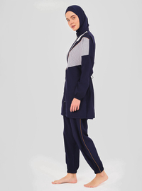 Marineblau Burkini Set