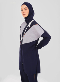Marineblau Burkini Set