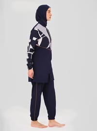 Marineblau Burkini Set