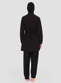 Burkini Badeanzug Schwarz