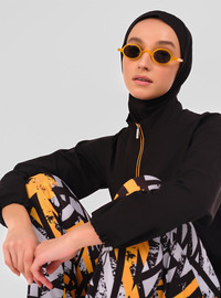 Burkini Set Schwarz
