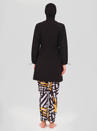 Burkini Set Schwarz