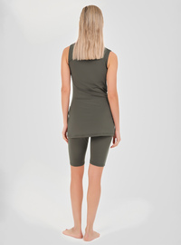 Drapierte Burkini Set - Khaki