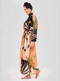 Pamelo-Muster Pareo Orange