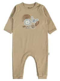 Brown - Baby Sleepsuits