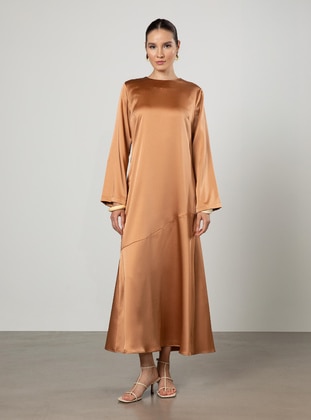 Camel - Modest Dress - Refka