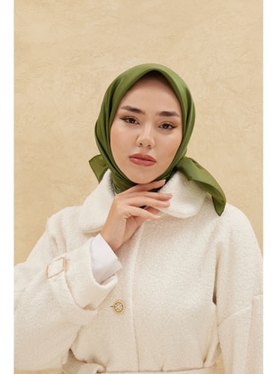 Green - Scarf - Silk Home