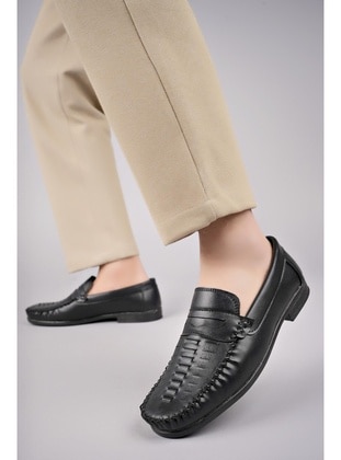 أسود - حذاء كاجوال - أحذية للرجال - Muggo
