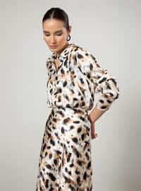 Leopard Patterned - Skirt