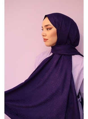 Purple - Shawl - Silk Home