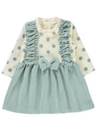 Olive Green - Baby Dress