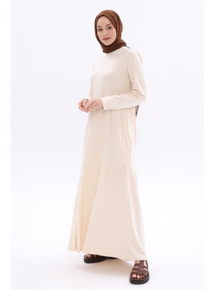 Ecru - Modest Dress - ALLDAY