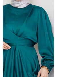 Emerald - Unlined - Plus Size Evening Dress