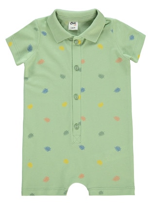 Soft Green - Baby Sleepsuits - Civil Baby
