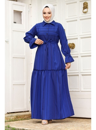 Saxe Blue - 500gr - Modest Dress - Tesettür Dünyası