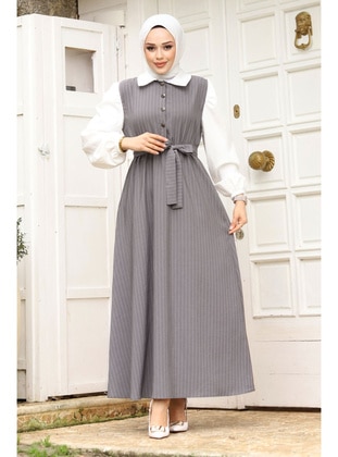 Grey - 400gr - Modest Dress - Tesettür Dünyası