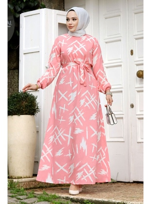 Pink - 300gr - Modest Dress - Tesettür Dünyası