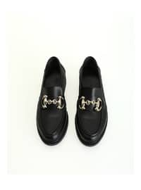 Black - Flat - Flat Shoes