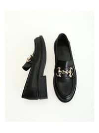 Black - Flat - Flat Shoes