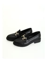 Black - Flat - Flat Shoes