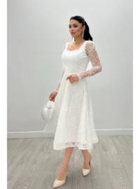 White - Evening Dresses