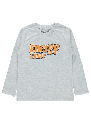 Orange - Boys` Sweatshirt - Civil Boys