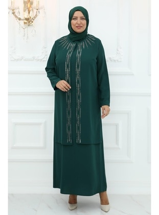 Emerald - Modest Evening Dress - Amine Hüma