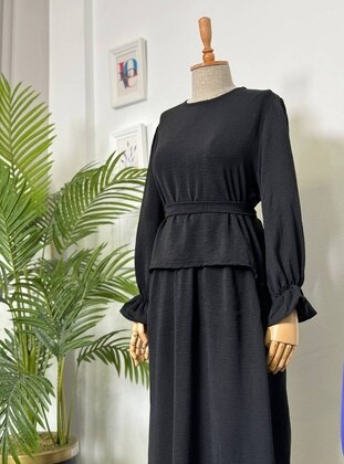Black - Knit Suits - Esre Store