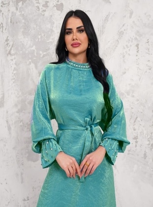 Emerald - Modest Evening Dress - Maymara