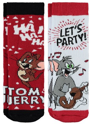 Colorless - Girls` Socks - Tom & Jerry